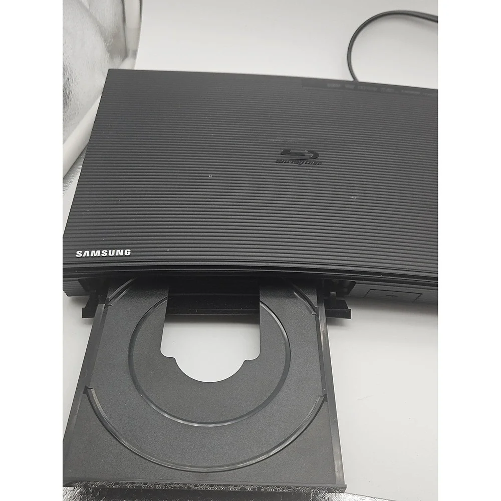 Samsung BD-J5100 Streaming Blu-ray DVD Player 1080p HDMI USB No Remote / TESTED